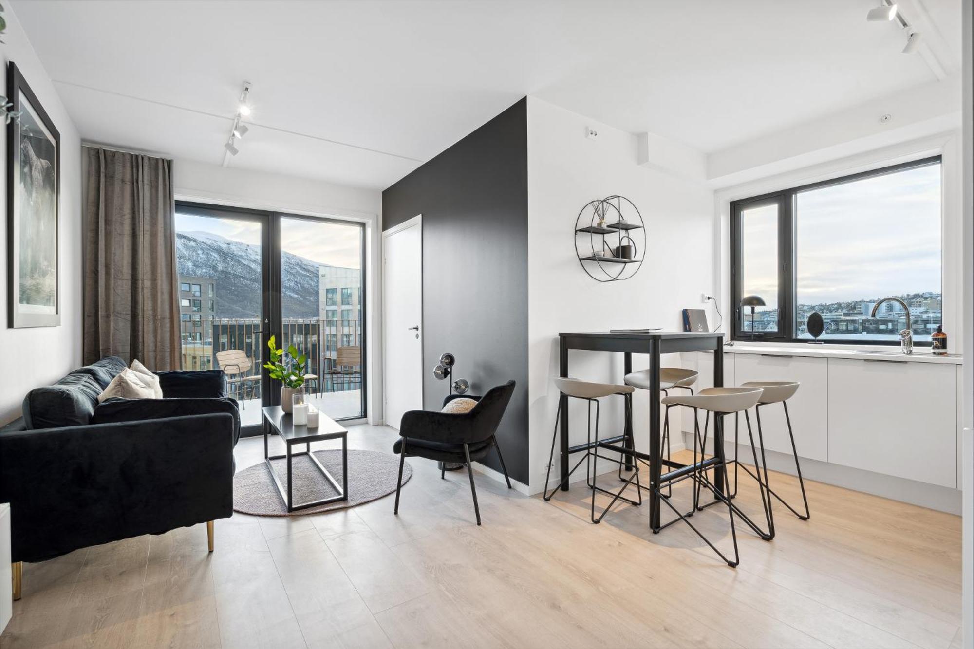 Totalapartments Vervet Gjoa Tromsø Esterno foto