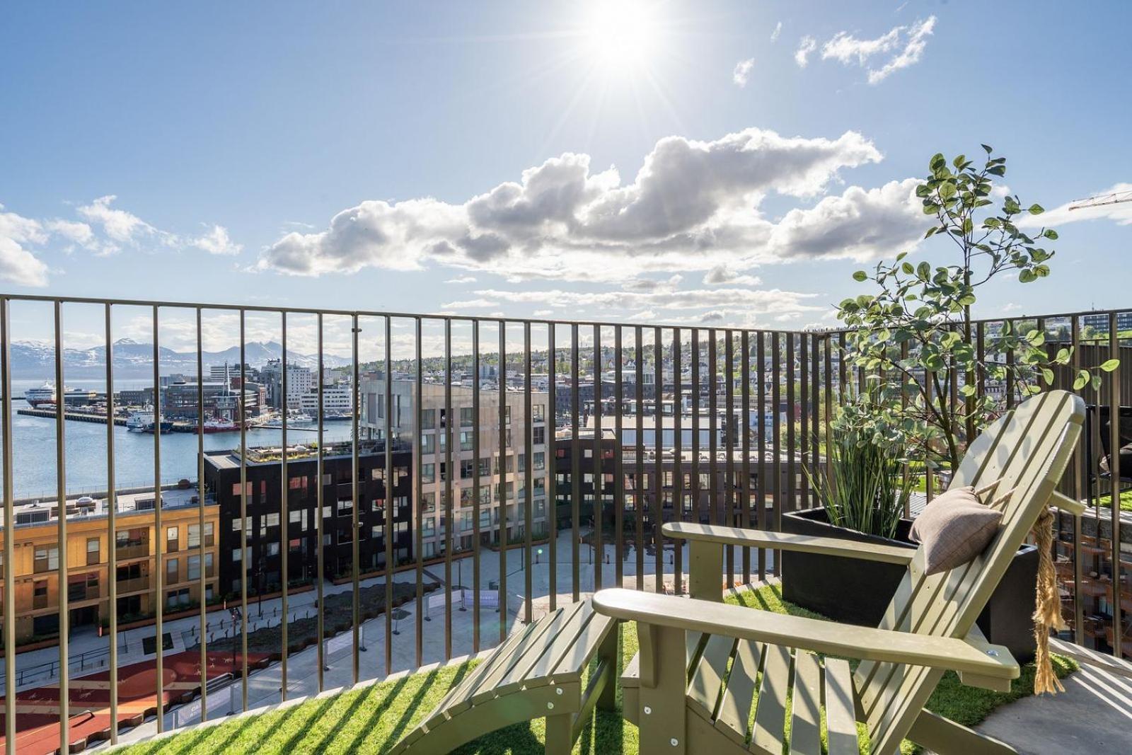 Totalapartments Vervet Gjoa Tromsø Esterno foto