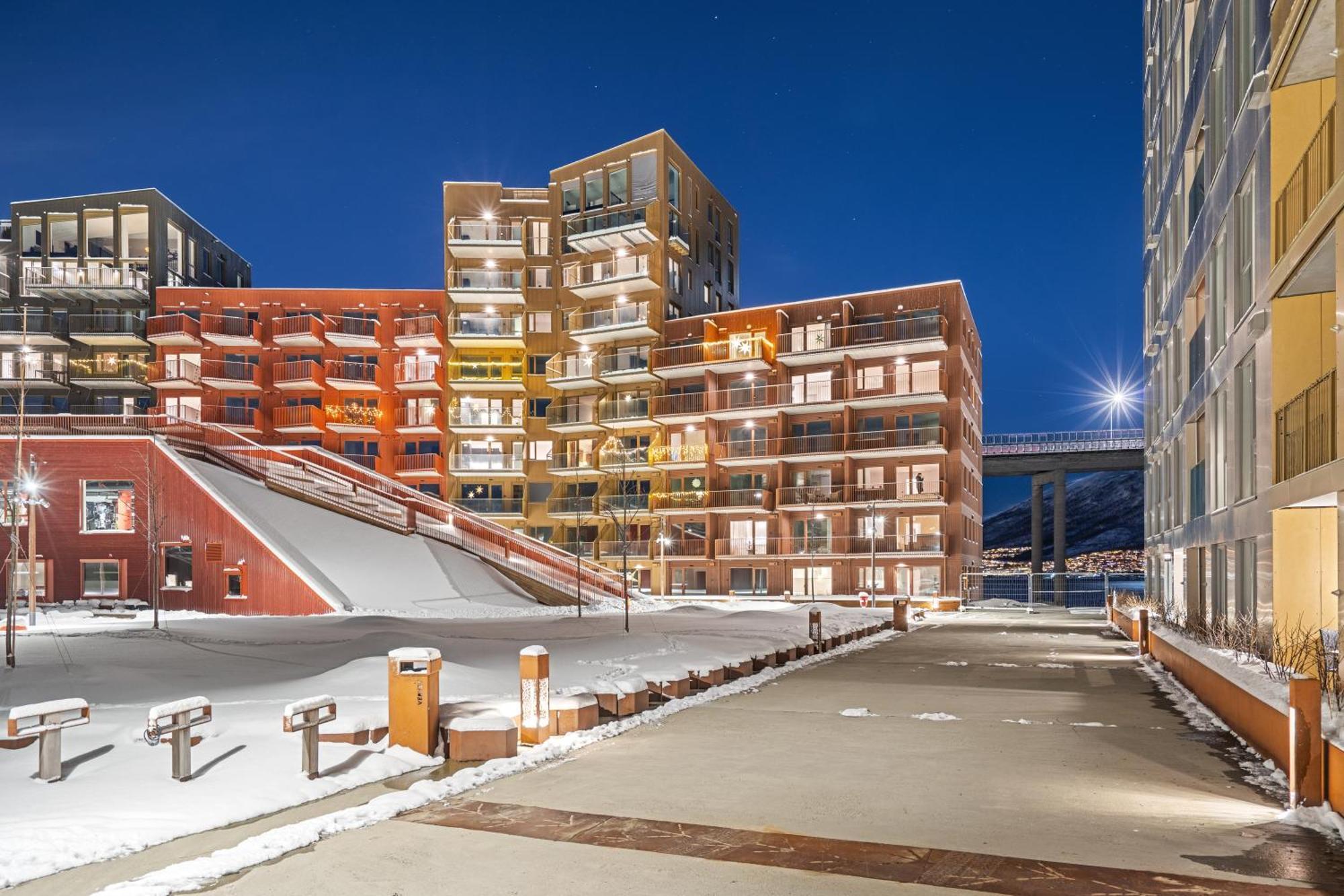 Totalapartments Vervet Gjoa Tromsø Esterno foto