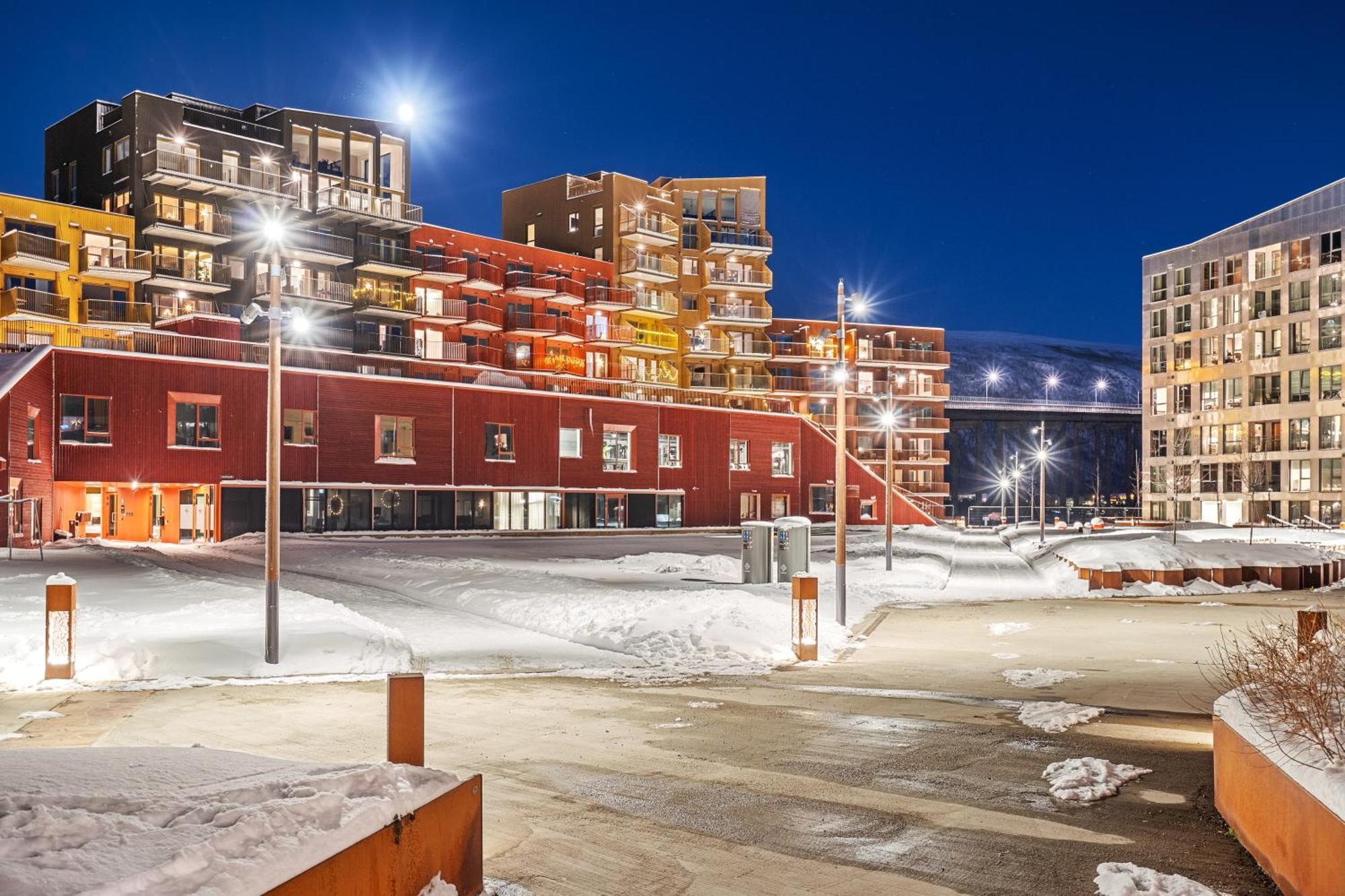 Totalapartments Vervet Gjoa Tromsø Esterno foto