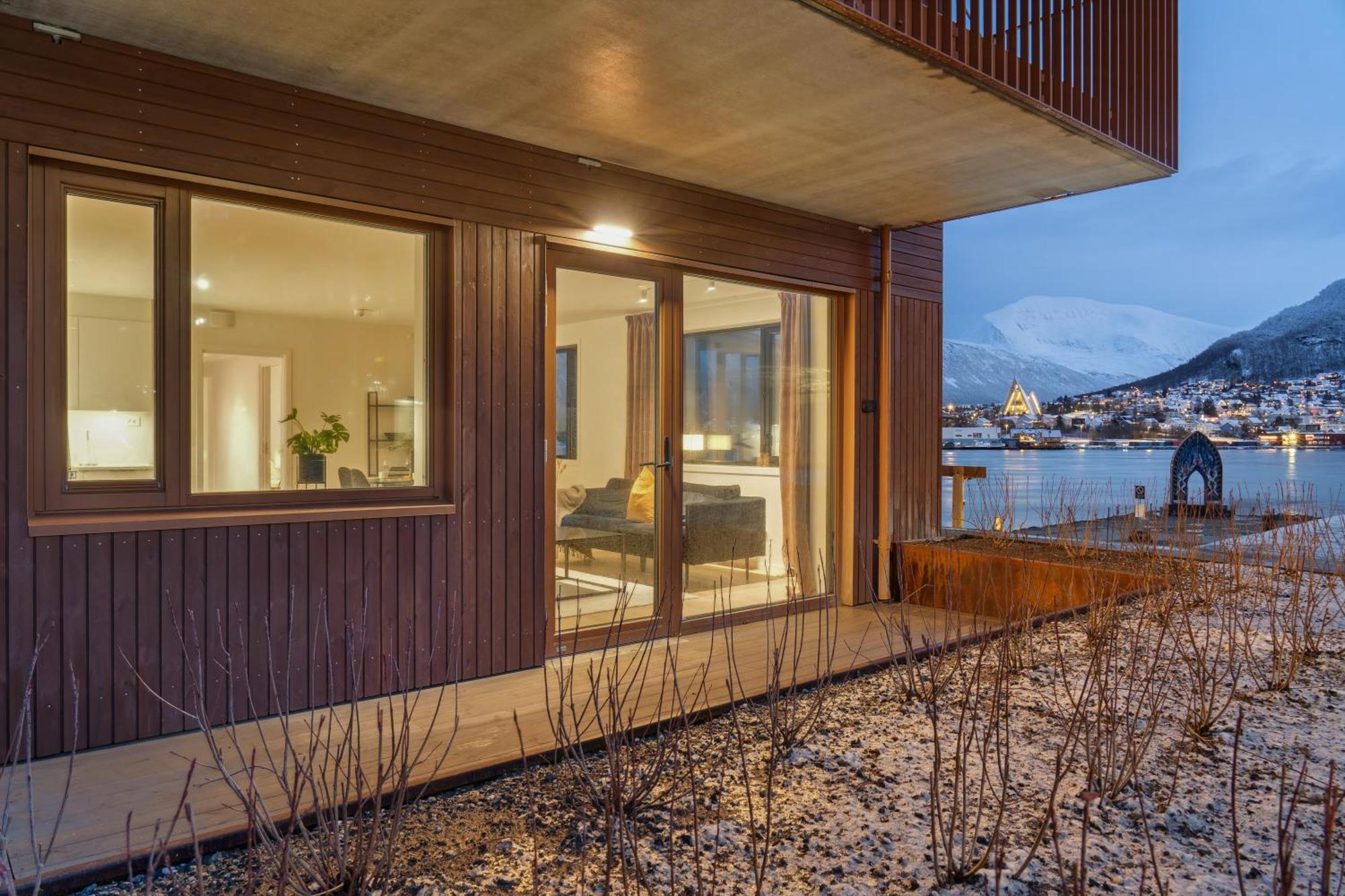 Totalapartments Vervet Gjoa Tromsø Esterno foto