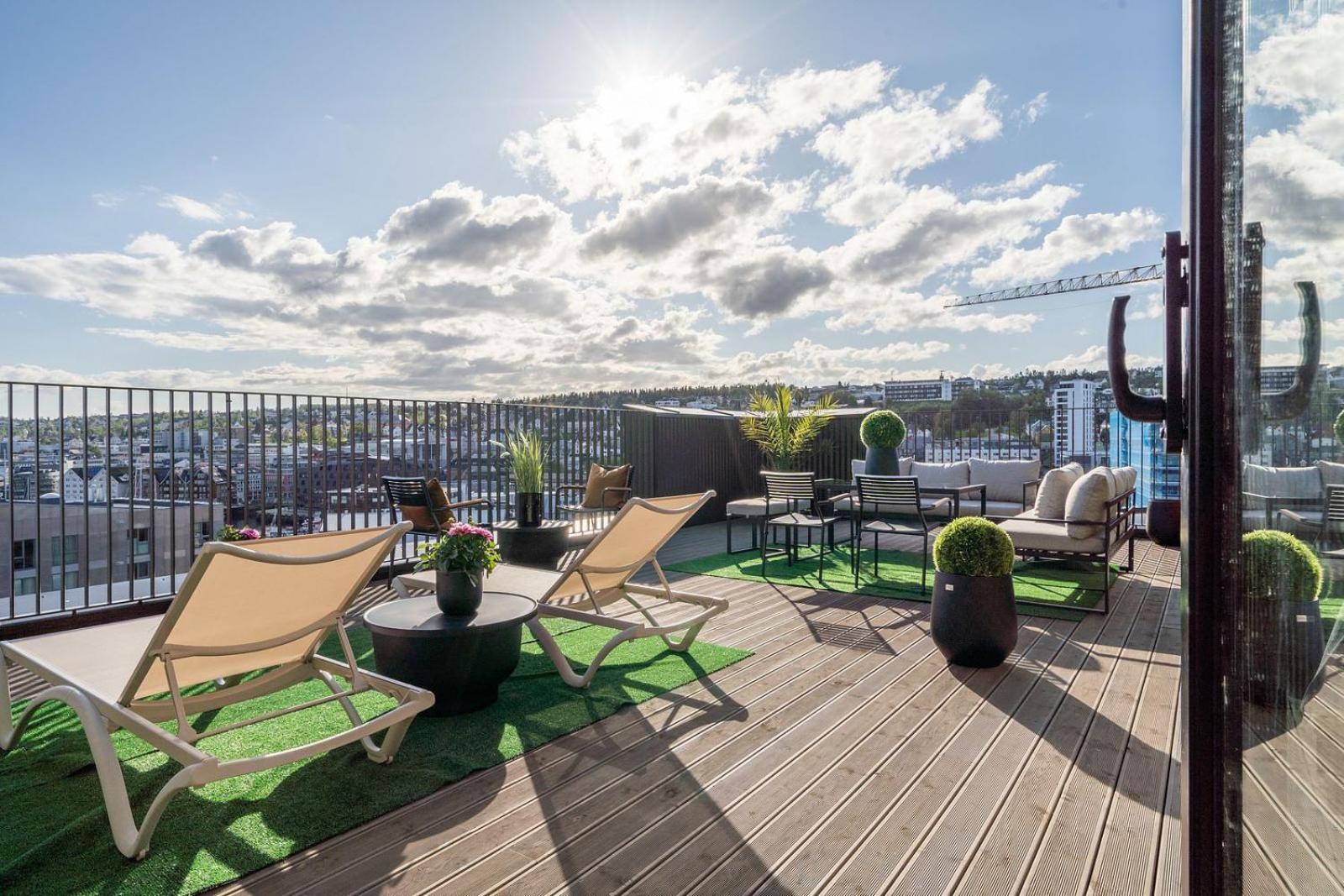 Totalapartments Vervet Gjoa Tromsø Esterno foto